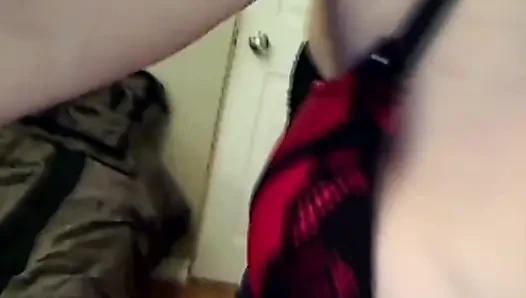 Hubby Comes Home Early and Hears Me Fucking My Stepson