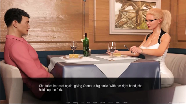 Jessica O'neil 10 Jessica Gave Connor a Blowjob Under the Table and Then Had Sex in His Car