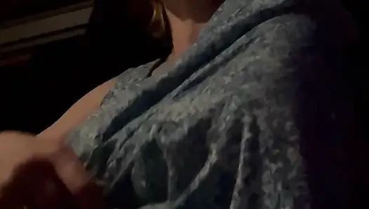 Tit flashing train striptease as I get ready for bed whilst on a 65 hour journey from L.A. to Chicago