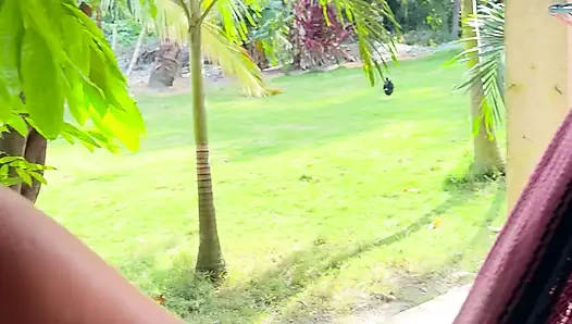 I Love Exhibitionism, It Excites Me a Lot to Jump on a Cock While There Are People Around