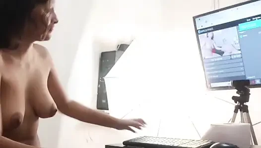 Çalışan web kamerası
