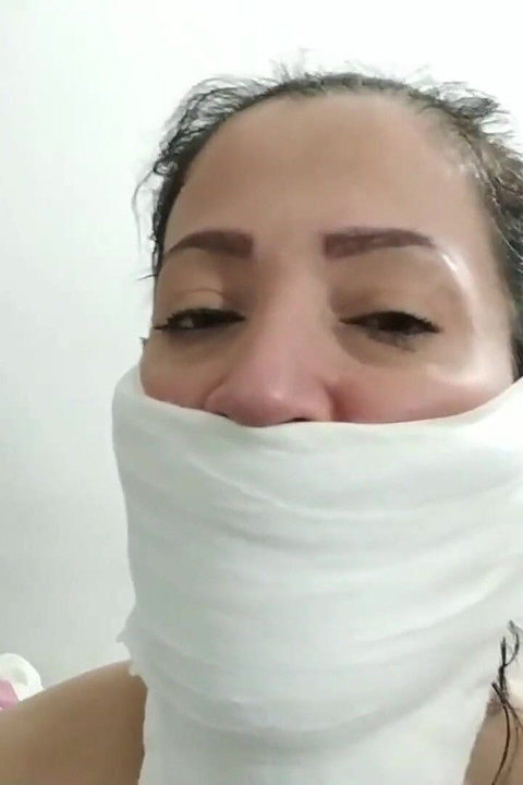 Lesbian MILF Play Partners Tied Naked, Spanked and Gagged by Teen Girl