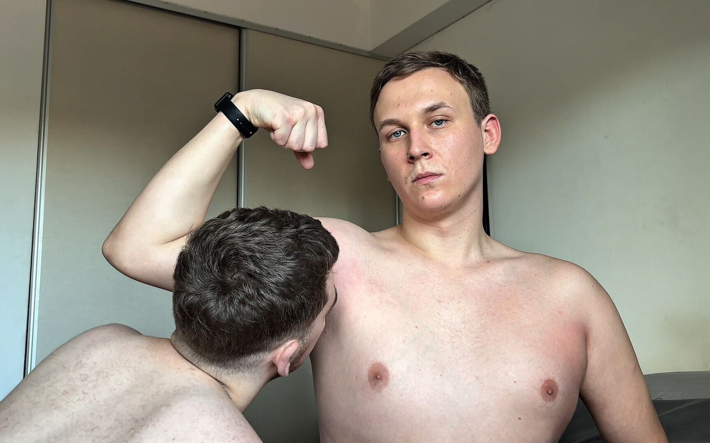 Mutual Armpit Worship Gone Wild