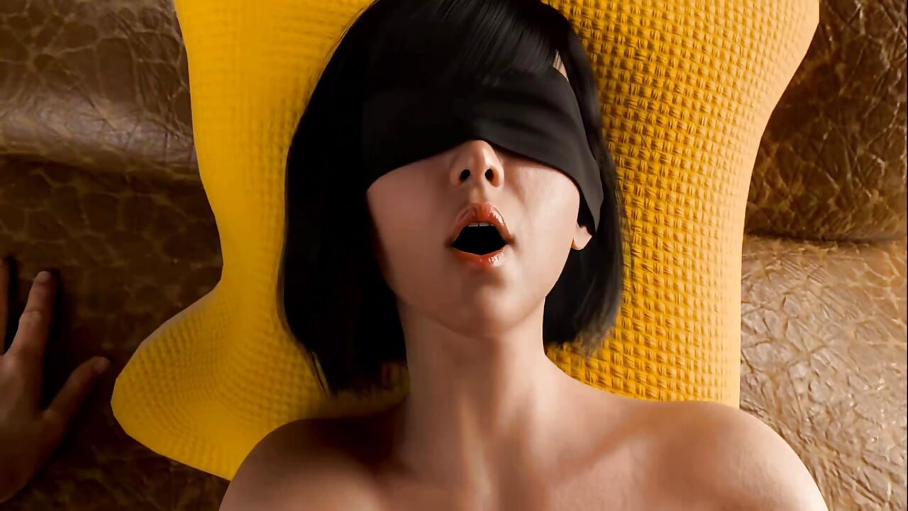 Blindfolded Girlfriend Want to Feel My Huge Dick