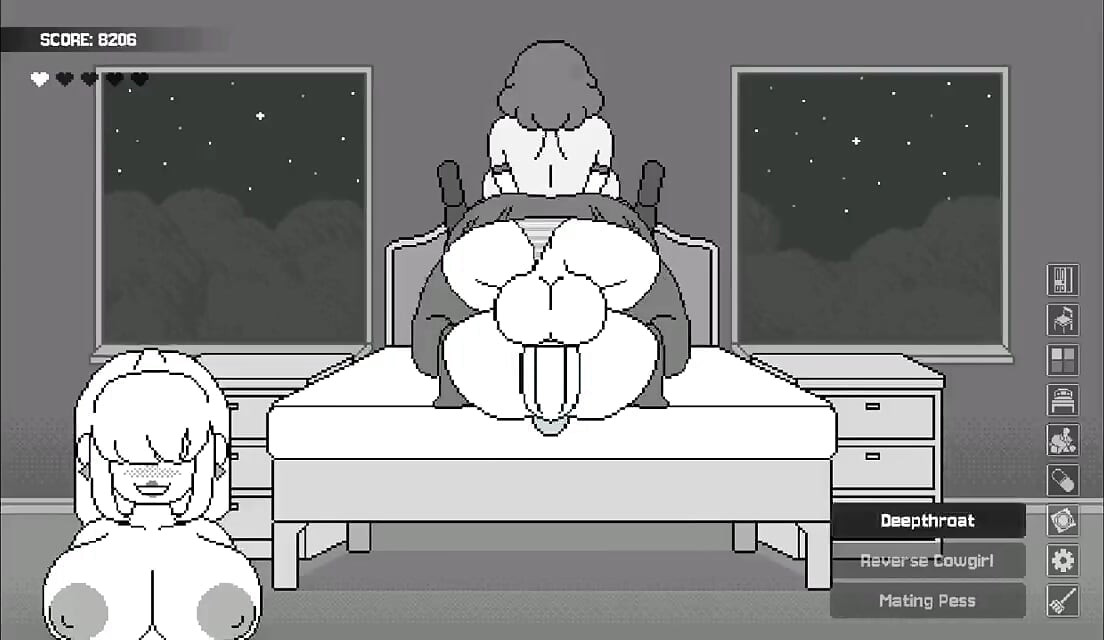 O jogo futanari mais louco - jogo do quarto da esposa