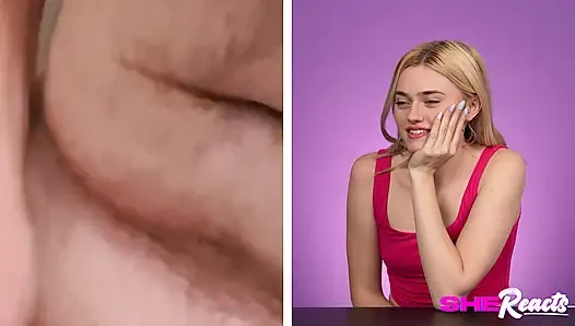 Shereacts- si pecinta kontol serena hill dan gracey snow tertawa sambil ngeliakin kontol besarnya