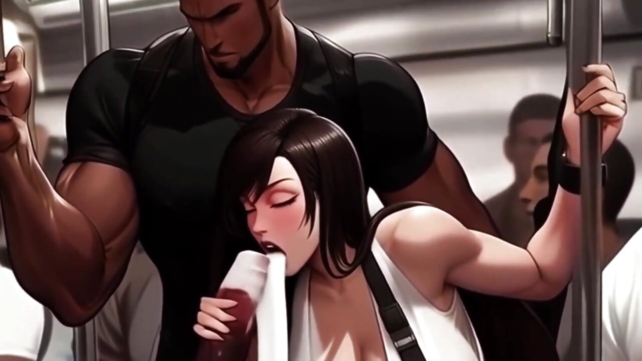 Tifa sempre conhece as pessoas mais interessantes no trem de Midgar