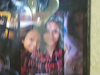 Dolores and friend cumtribute 2