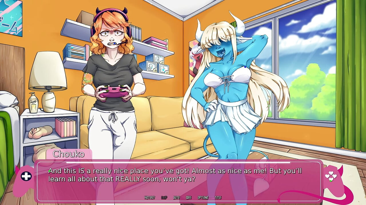 Sexy Succubus Introduces Futa To Her Friends - Demons Rise Up!