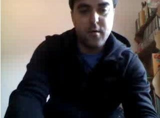 Straight guys feet on webcam #246