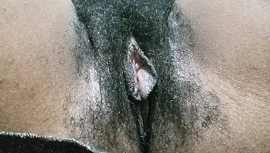 A Woman with Hairy Pussy in Her Secretary Outfit