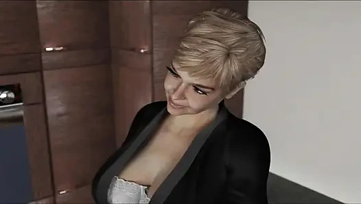 Orta yaşlı seksi kadın deresi #14 - Anne ve Johannes piknik için gitti ve Johannes Anne'yi sikiyor.