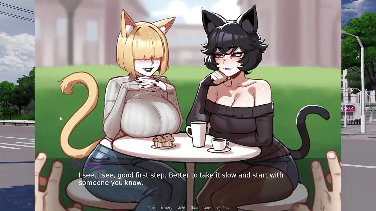 Pensando alla fidanzata e alla sua matrigna che prendono un bbc- Nyatorase # 6 Cucky Visual novel