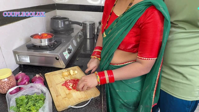 On the second day of Komal's wedding night, the brother-in-law came to the kitchen and made khichdi with the bride