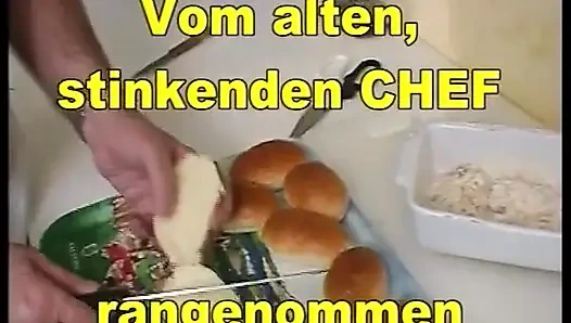 Даме-блондинке из Германии долбят ее волосатую киску