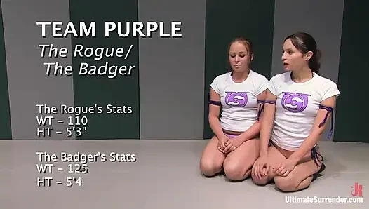 Live Tag Team League Team Orange Vs Team Purple