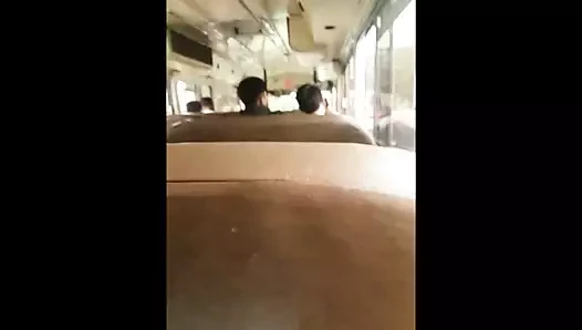 Public Bus Cock Tribute to Hot Asian Girl