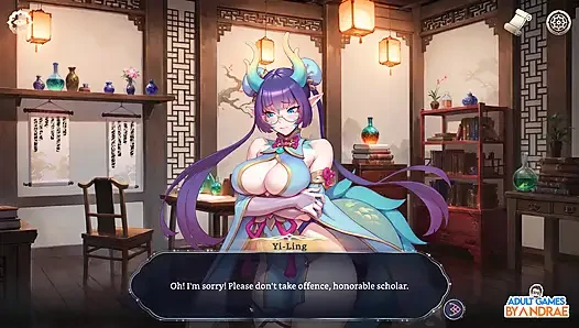 Ep3: Xulang'ın imparatorluk hareminde yasak anı - harem fantezisi