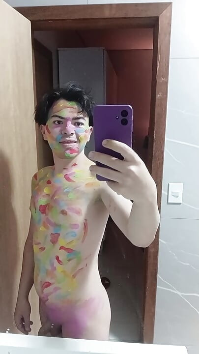nanasin zinid rainbow fantasy with cum show