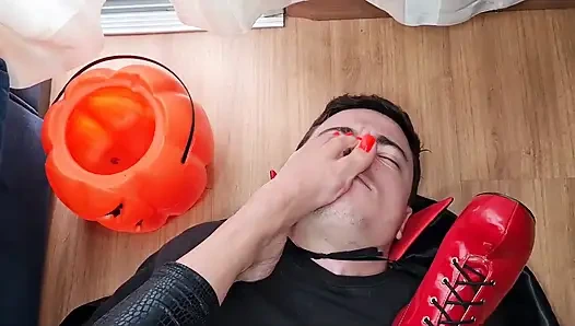 Dracula versucht, Kiffa hexe zu bitschen, bekam aber seine lektion