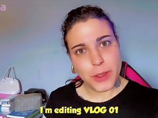 Vlog Emma Ink - ngocok kontol dan muncrat - episode 2