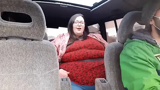 Sopir taksi fantasi SSBBW mengenaliku