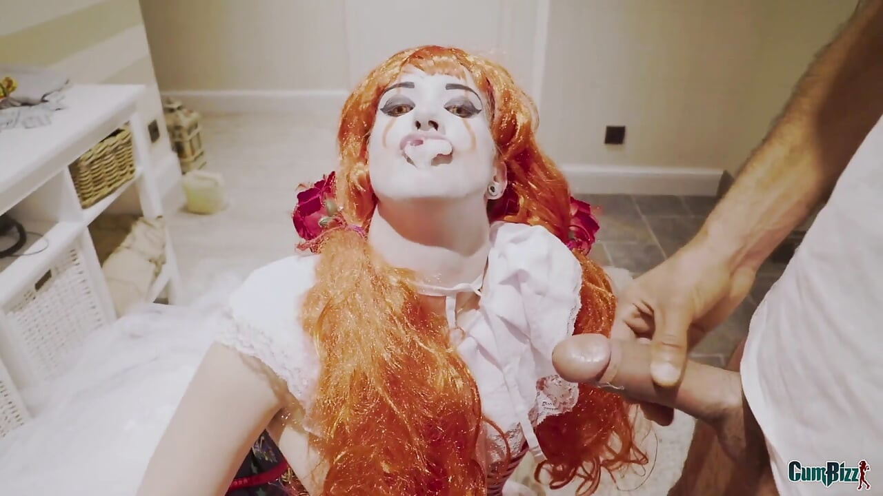 Dutch clown cumslut Halloween