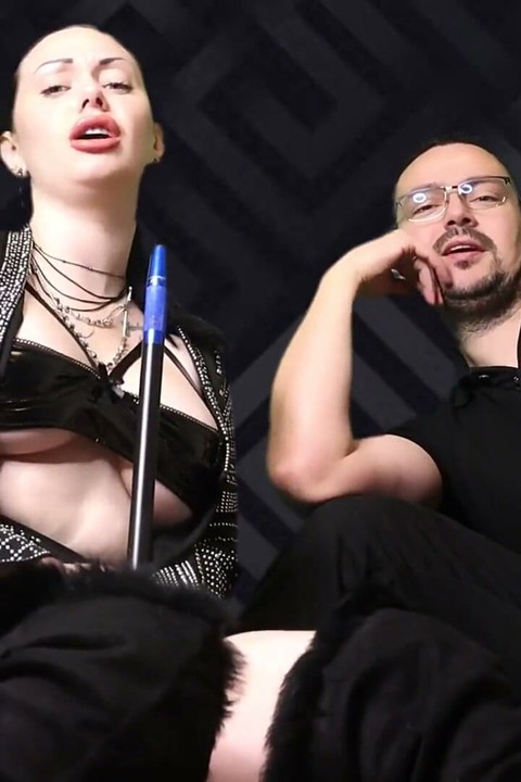 You love when I verbally punish you up for being a fucking loser! And today I will do this in the presence in Alpha!