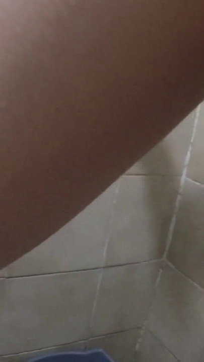 Must-see moment from "Pissed on my white panties in dirty bathroom"