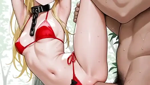 Hentai anime - arkadaşımın erkek arkadaşı beni sikmek istiyor ve yarağını içine sokmak için bacaklarımı açıyor
