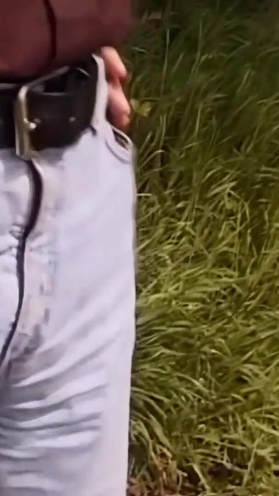 Iconic moment from "Threesome at the roadside in vintage style"