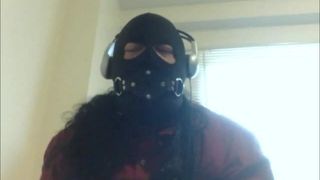 Me bound and gagged and having a ruined orgasm