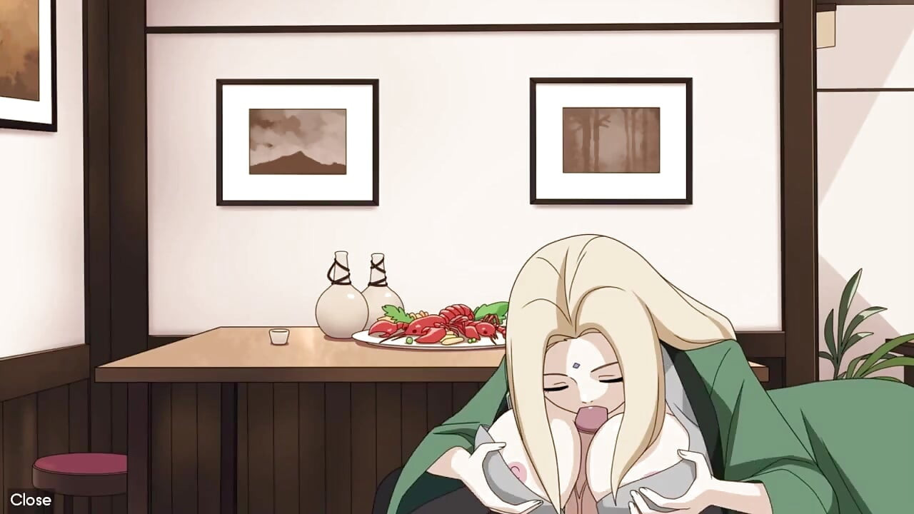 Naruto - Kunoichi Trainer - Part 21 - Tsunade Suck Dick with Boobs by Loveskysanx