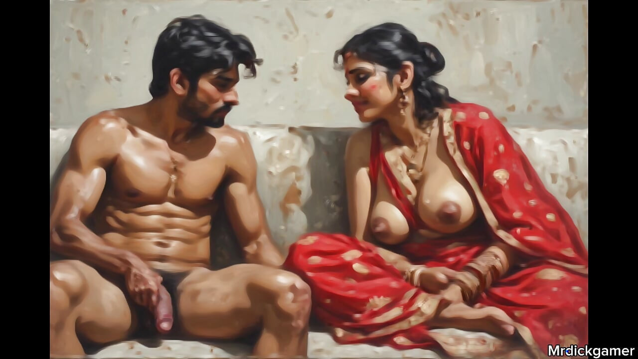 Indian wife sucking her stepbrother cock infront of her husband hot threesome sex