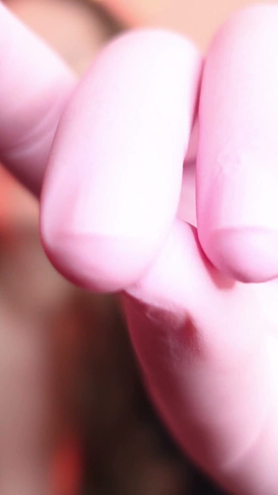 ASMR very soft JOI masturbation for good you! wearing medical gloves, with snaps. Arya Grander. | Clip 1