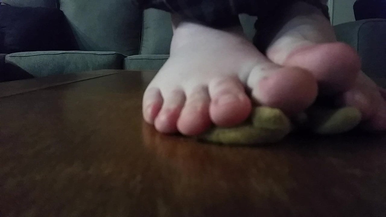 Naughty Slave Punished Under My Feet