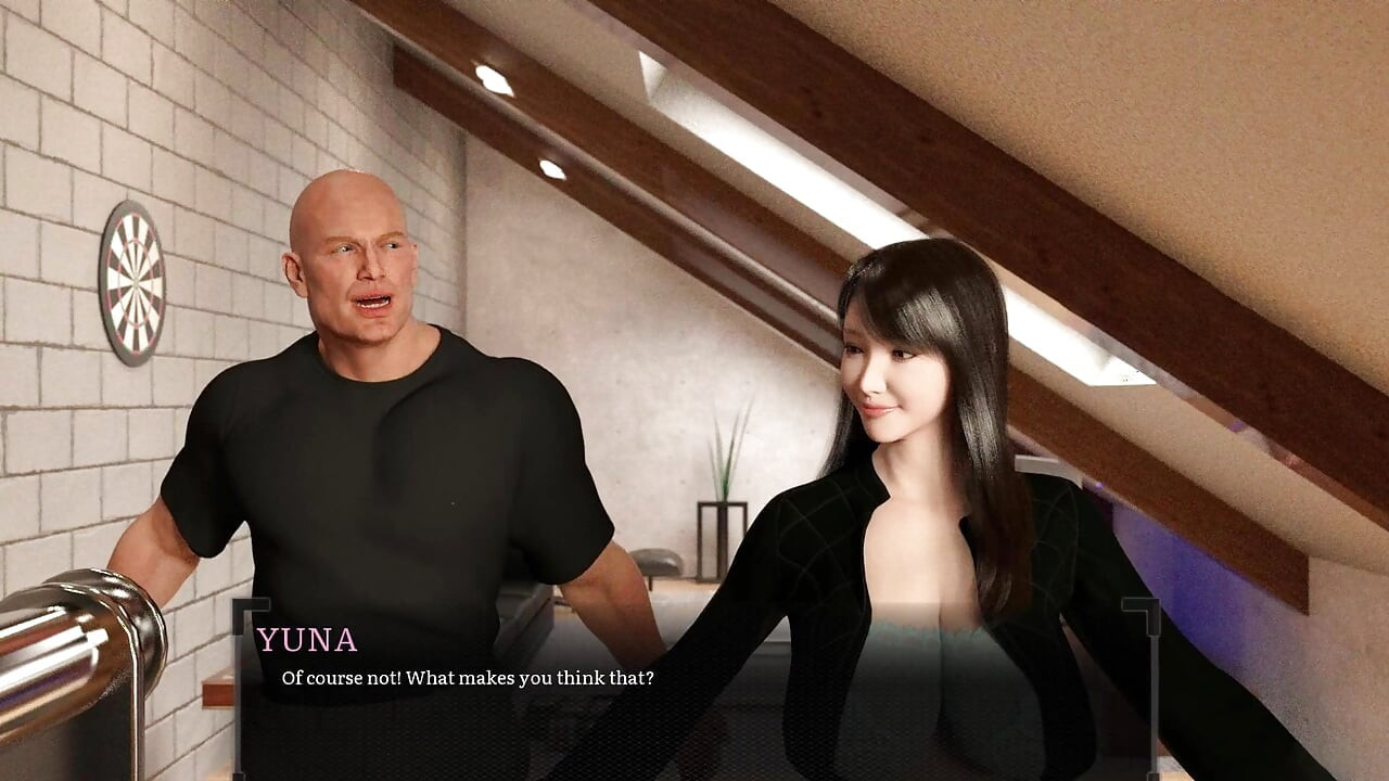 Asian Slut Wife Dominated by a Big Muscular Man in Front of Boyfriend