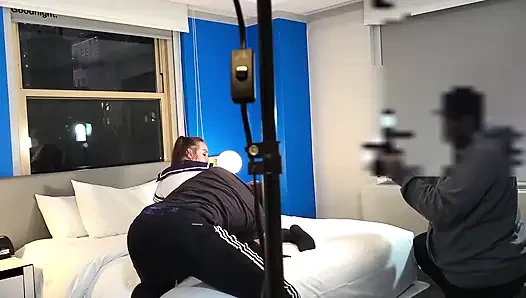 Behind the Scenes Naughty College Girl Gets Creampie by Step Stepdad