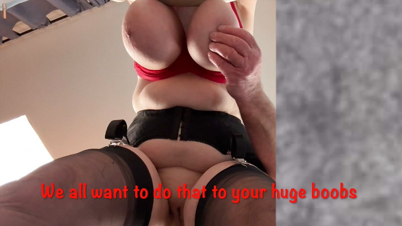 Mrs Mature Feet Boobs swing for a fan 395