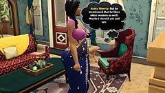 Vol 1 Part 1 - Desi Saree busty widow aunty Shweta got used by her son's friend - Patreon -  Wicked Whims