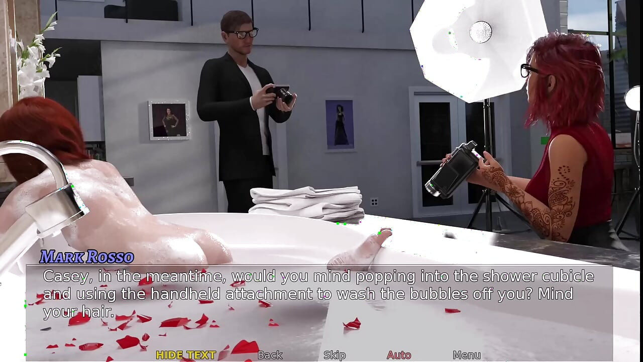 Casey Falls #6, played with me in the bathroom