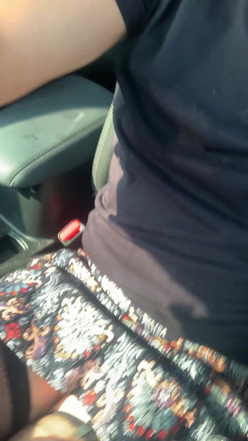 Must-share moment from "I'm in a car in a public place wearing a miniskirt and garters"