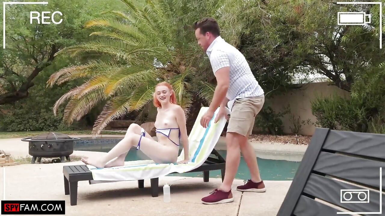Oiled up Stepdaughter