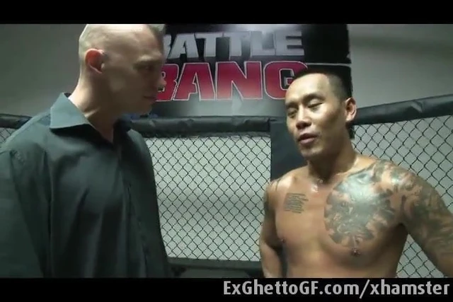 Black slut fucked by an mma fighter