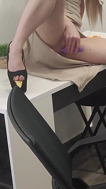 Emotional moment from "Pov: Watching my stepmom masturbate and SQUIRT !"