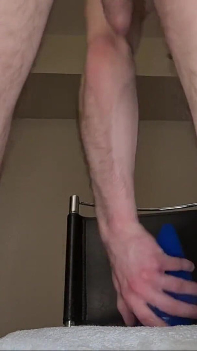 XXL Inflatable Buttplug stretching my lose asshole | Clip 2