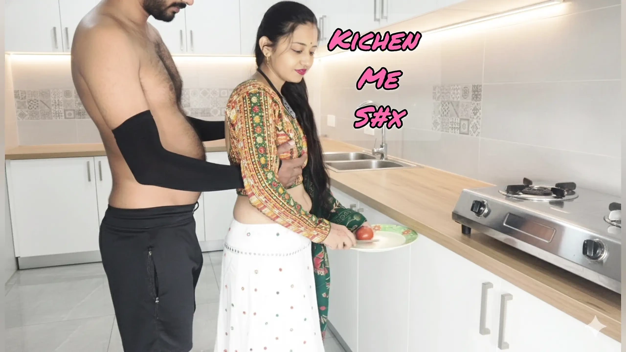 Hot Indian Couple Enjoy In Kitchen Desi couple Having sex in kichen