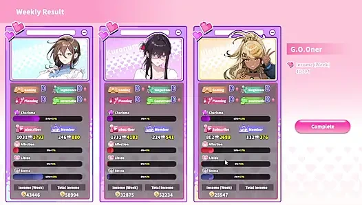 1 V-Lover Playthrough. Lovely Women And Nice Art Style.