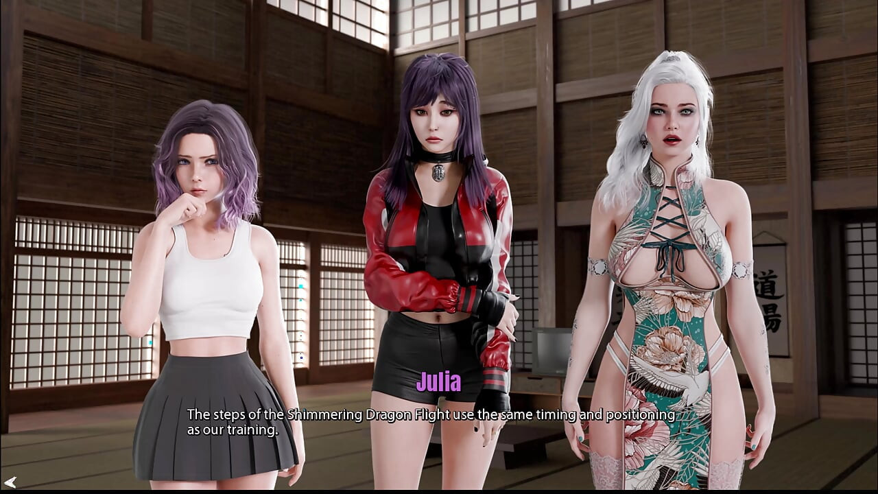 Julia in Japan 3 Himiko Agreed to Train Julia