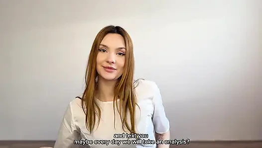 POV: I called a nurse to take the test